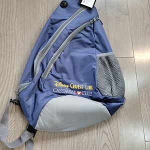 Disney Cruise Line Blue and Gray Backpack